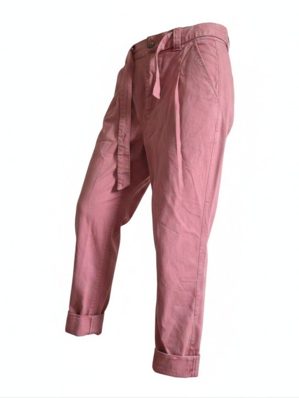 Hollister High Rise  Pants with Self-Tie Belt
